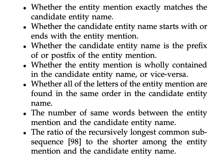 Entity Ranking